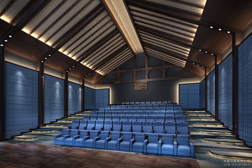 酒店多功能會議廳布置設計效果圖