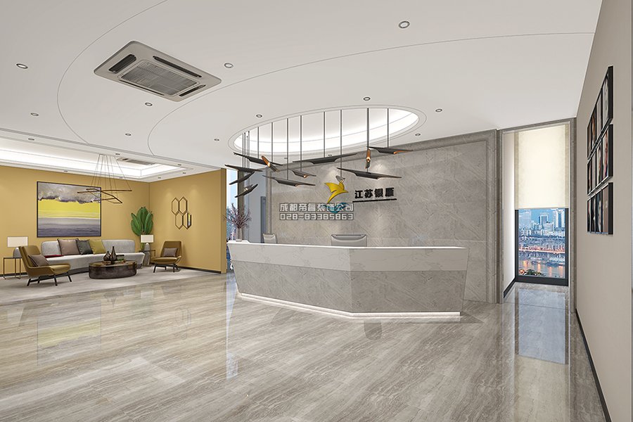辦公室前臺如何設(shè)計裝修才出效果？